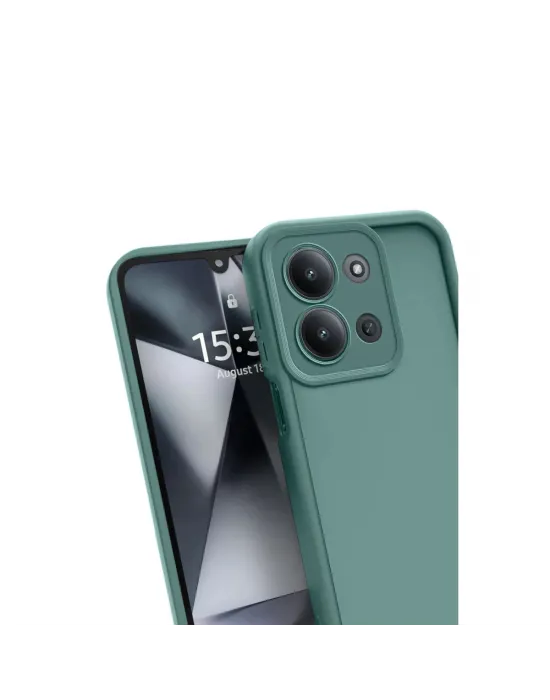 Xiaomi Redmi 15c 4g Viera Silikon - Koyu Yeşil