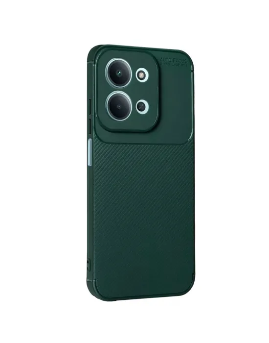 Xiaomi Redmi 15c 5g Auto Focus Karbon Kapak - Koyu Yeşil