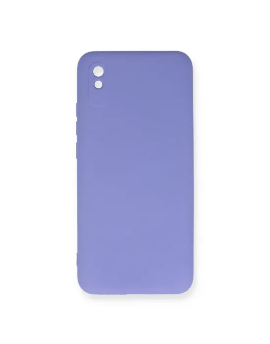 Xiaomi Redmi 9a Kılıf Nano İçi Kadife Silikon - Lila