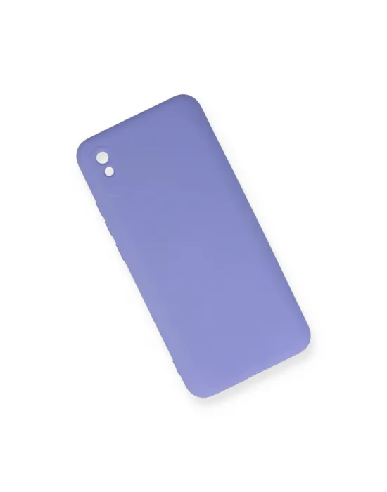 Xiaomi Redmi 9a Kılıf Nano İçi Kadife Silikon - Lila