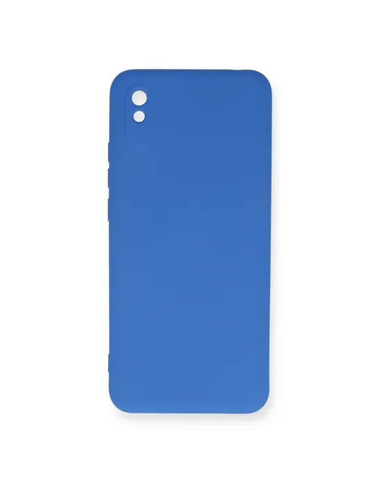 Xiaomi Redmi 9a Kılıf Nano İçi Kadife Silikon - Mavi