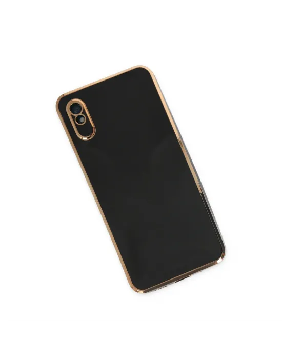 Xiaomi Redmi 9a Kılıf Volet Silikon - Siyah