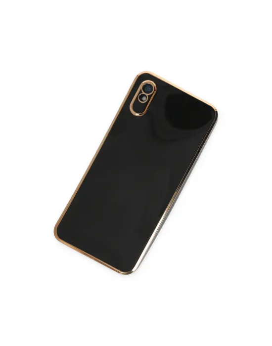 Xiaomi Redmi 9a Kılıf Volet Silikon - Siyah