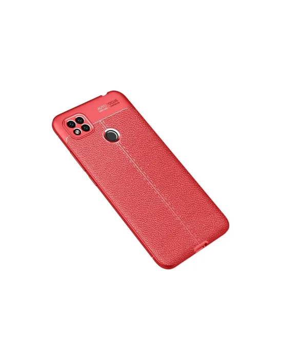 Xiaomi Redmi 9c Kılıf Auto Focus Kapak - Kırmızı