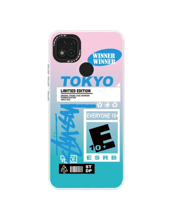 Xiaomi Redmi 9c Kılıf Estoril Desenli Kapak - Estoril - 1