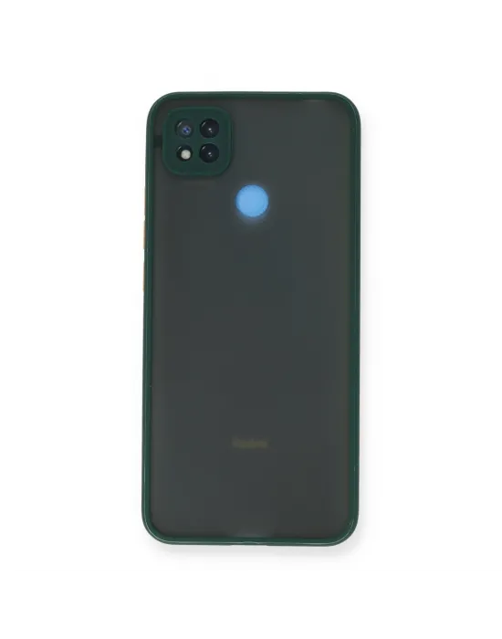 Xiaomi Redmi 9c Kılıf Montreal Silikon Kapak - Yeşil
