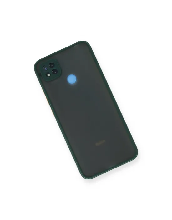 Xiaomi Redmi 9c Kılıf Montreal Silikon Kapak - Yeşil