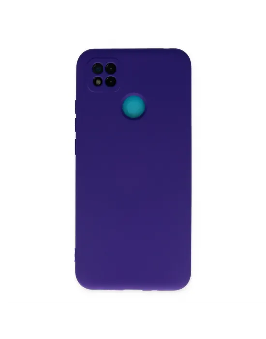 Xiaomi Redmi 9c Kılıf Nano İçi Kadife Silikon - Mor
