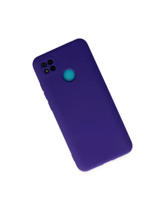 Xiaomi Redmi 9c Kılıf Nano İçi Kadife Silikon - Mor