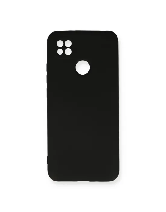 Xiaomi Redmi 9c Kılıf Nano İçi Kadife Silikon - Siyah