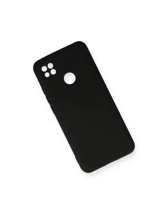 Xiaomi Redmi 9c Kılıf Nano İçi Kadife Silikon - Siyah