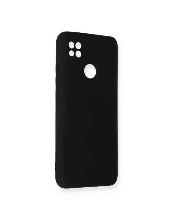 Xiaomi Redmi 9c Kılıf Nano İçi Kadife Silikon - Siyah