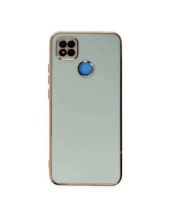 Xiaomi Redmi 9c Kılıf Volet Silikon - Açık Yeşil