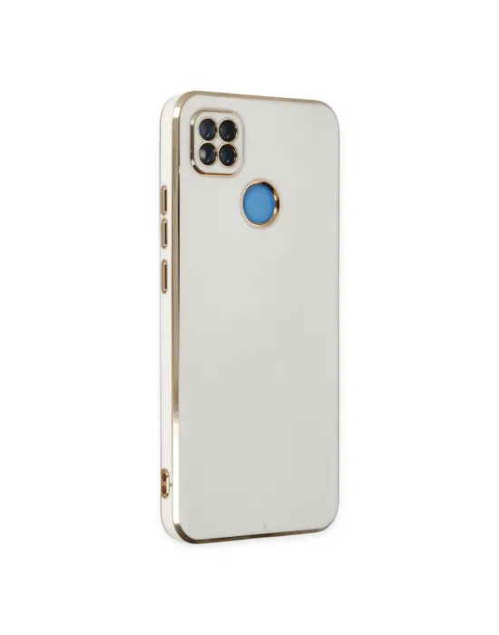 Xiaomi Redmi 9c Kılıf Volet Silikon - Beyaz