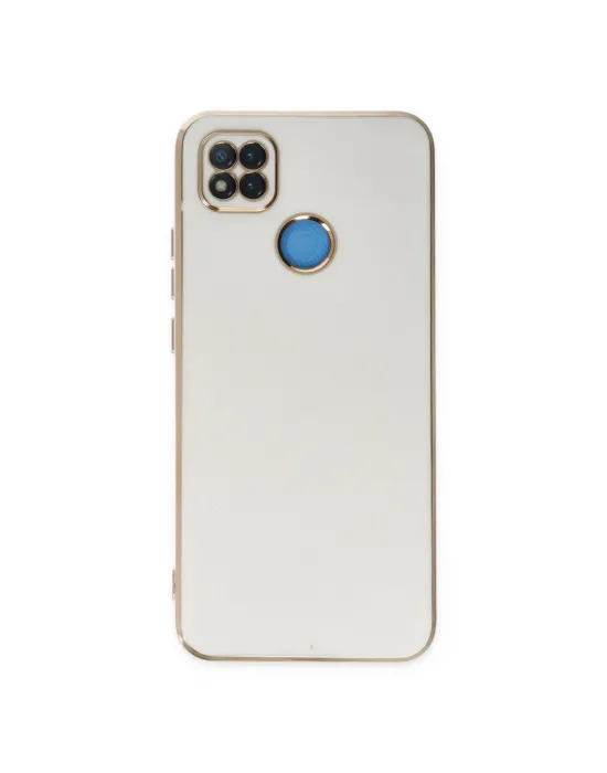 Xiaomi Redmi 9c Kılıf Volet Silikon - Beyaz
