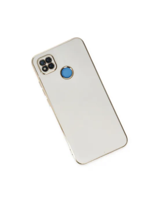 Xiaomi Redmi 9c Kılıf Volet Silikon - Beyaz