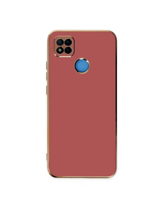 Xiaomi Redmi 9c Kılıf Volet Silikon - Kırmızı