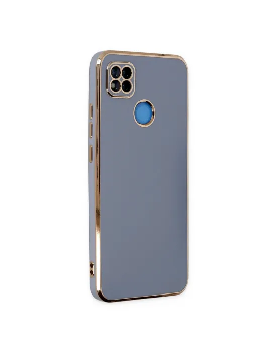 Xiaomi Redmi 9c Kılıf Volet Silikon - Mavi