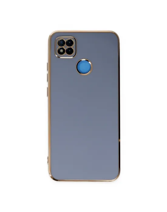 Xiaomi Redmi 9c Kılıf Volet Silikon - Mavi