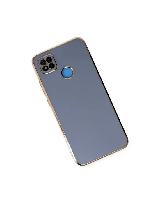 Xiaomi Redmi 9c Kılıf Volet Silikon - Mavi