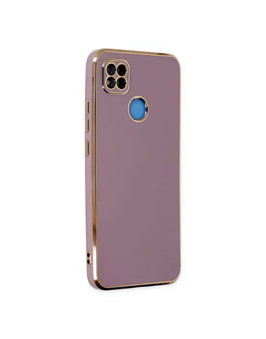 Xiaomi Redmi 9c Kılıf Volet Silikon - Mor