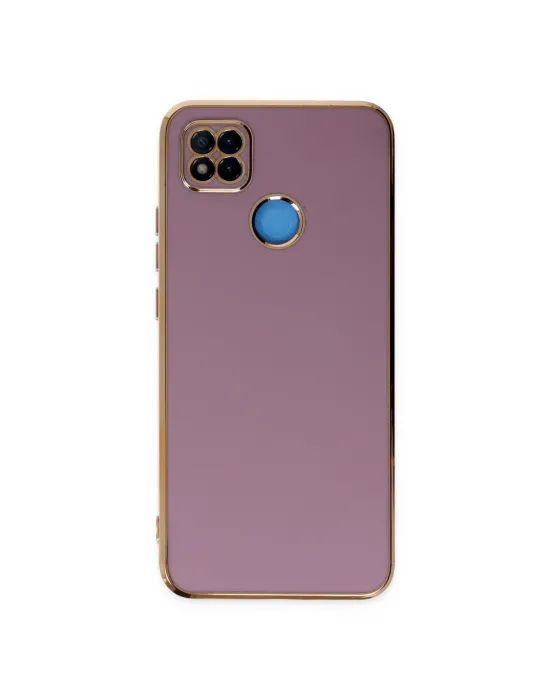 Xiaomi Redmi 9c Kılıf Volet Silikon - Mor