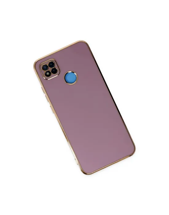 Xiaomi Redmi 9c Kılıf Volet Silikon - Mor