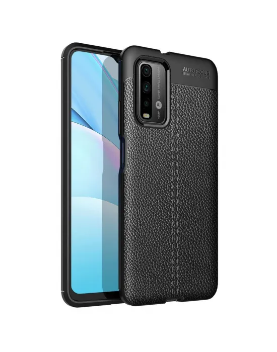 Xiaomi Redmi 9t Kılıf Auto Focus Kapak - Siyah