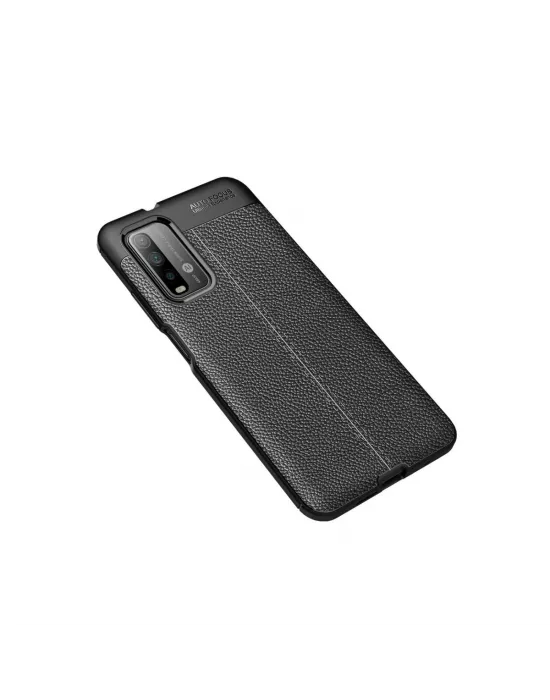 Xiaomi Redmi 9t Kılıf Auto Focus Kapak - Siyah