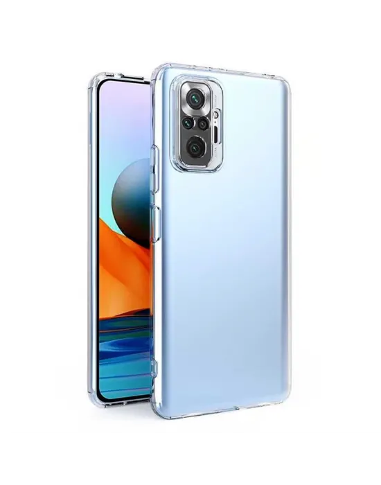 Xiaomi Redmi Note 10 5g Kılıf Lüx Şeffaf Silikon