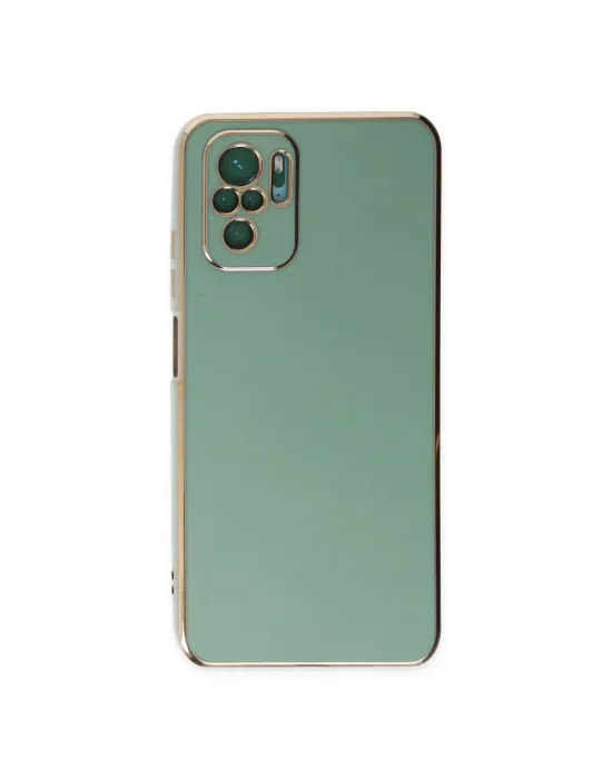 Xiaomi Redmi Note 10 Kılıf Volet Silikon - Açık Yeşil