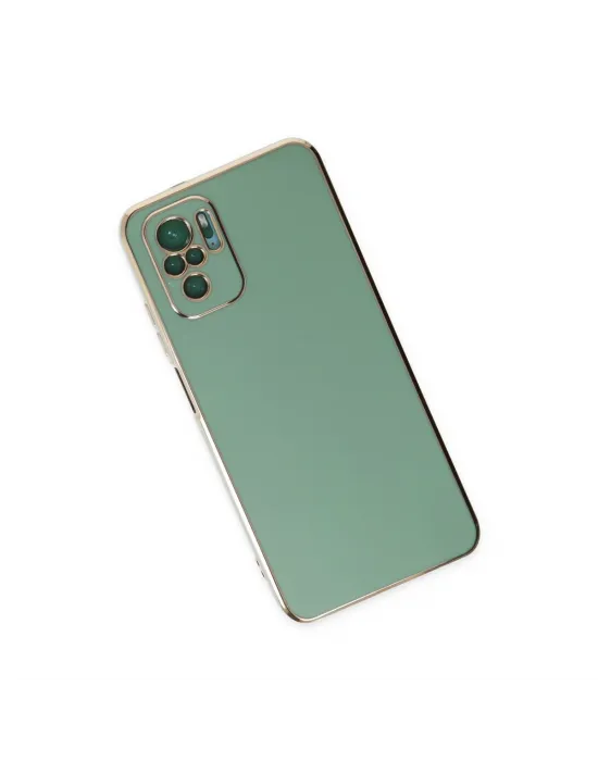 Xiaomi Redmi Note 10 Kılıf Volet Silikon - Açık Yeşil