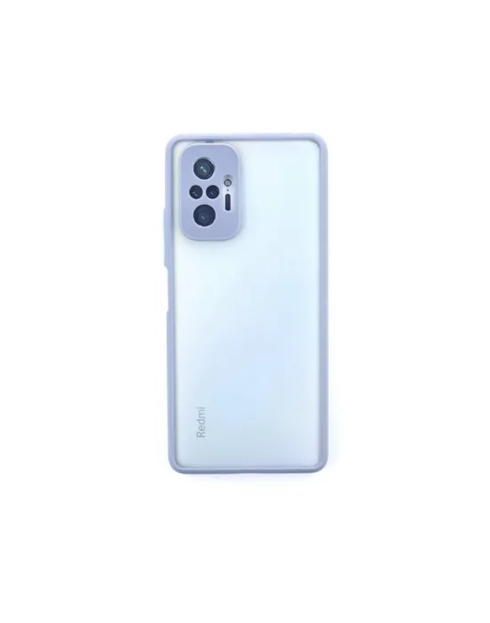 Xiaomi Redmi Note 10 Pro Kılıf Montreal Silikon Kapak - Gri