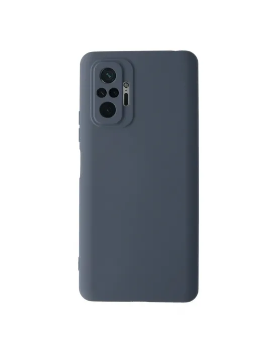 Xiaomi Redmi Note 10 Pro Kılıf Nano İçi Kadife Silikon - Gri