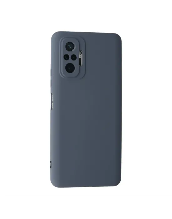 Xiaomi Redmi Note 10 Pro Kılıf Nano İçi Kadife Silikon - Gri