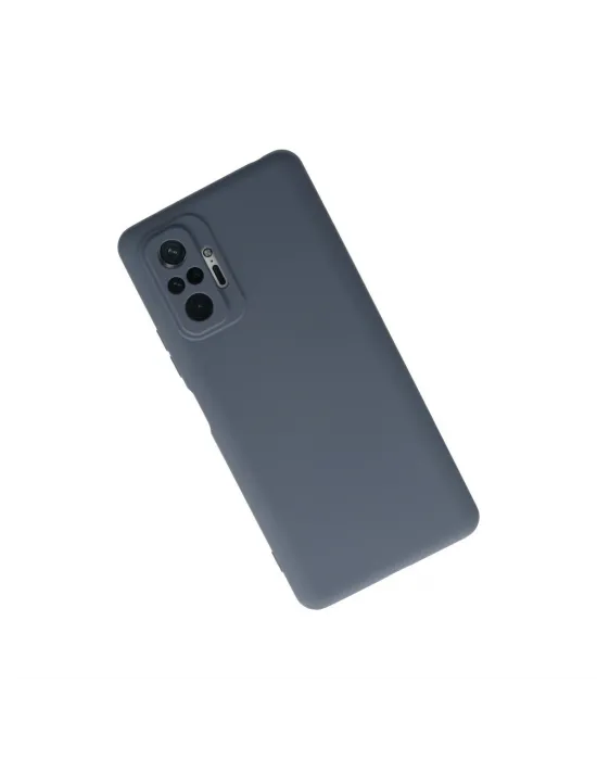 Xiaomi Redmi Note 10 Pro Kılıf Nano İçi Kadife Silikon - Gri