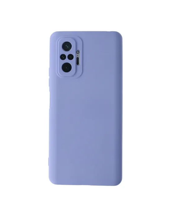 Xiaomi Redmi Note 10 Pro Kılıf Nano İçi Kadife Silikon - Lila