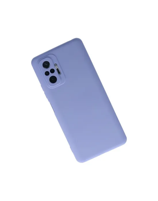 Xiaomi Redmi Note 10 Pro Kılıf Nano İçi Kadife Silikon - Lila