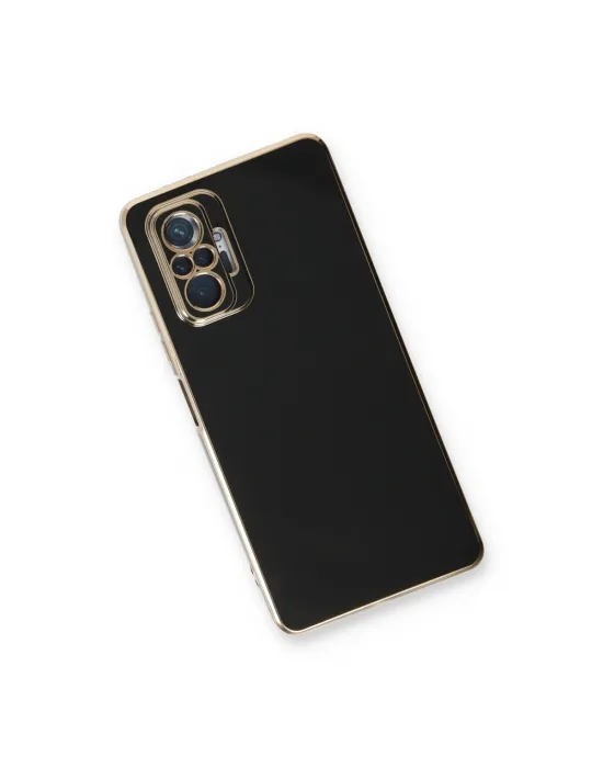 Xiaomi Redmi Note 10 Pro Kılıf Volet Silikon - Siyah