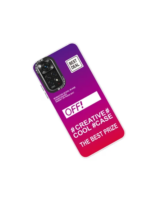 Xiaomi Redmi Note 11 Kılıf Estoril Desenli Kapak - Estoril - 9