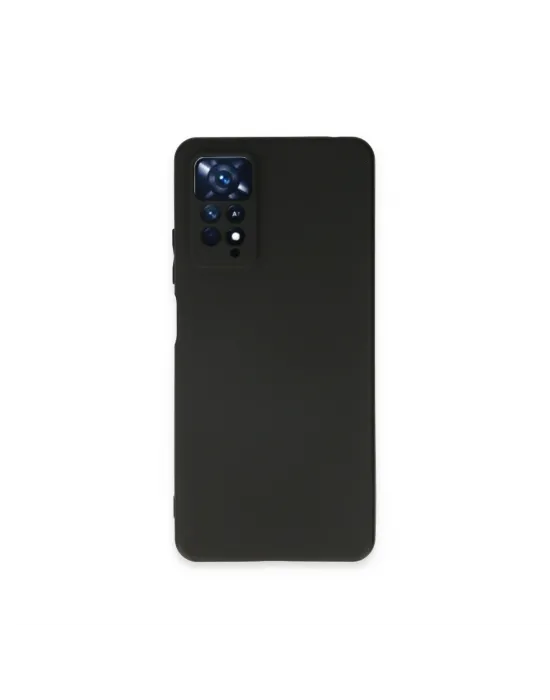Xiaomi Redmi Note 11 Kılıf First Silikon - Siyah