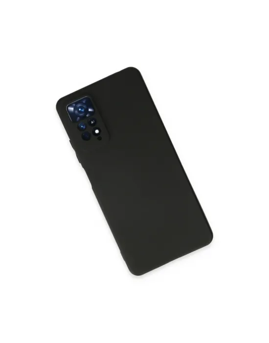 Xiaomi Redmi Note 11 Kılıf First Silikon - Siyah