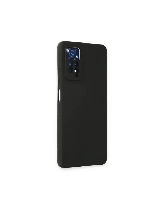 Xiaomi Redmi Note 11 Kılıf First Silikon - Siyah