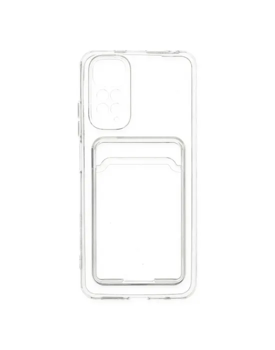 Xiaomi Redmi Note 11 Kılıf Kart Şeffaf Silikon - Şeffaf