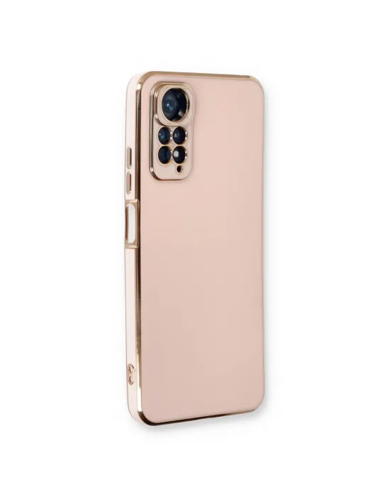 Xiaomi Redmi Note 11 Kılıf Volet Silikon - Pembe