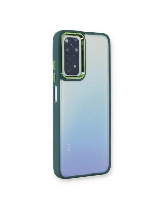Xiaomi Redmi Note 11 Pro Kılıf Dora Kapak - Haki Yeşil