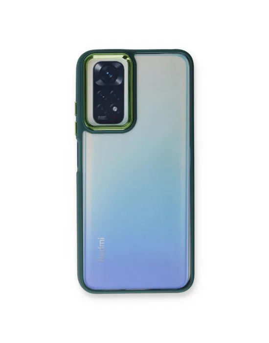 Xiaomi Redmi Note 11 Pro Kılıf Dora Kapak - Haki Yeşil