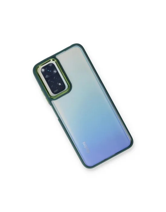 Xiaomi Redmi Note 11 Pro Kılıf Dora Kapak - Haki Yeşil