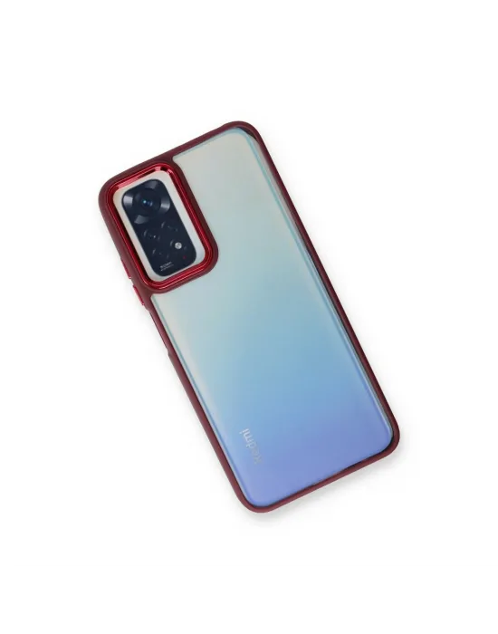 Xiaomi Redmi Note 11 Pro Kılıf Dora Kapak - Kırmızı