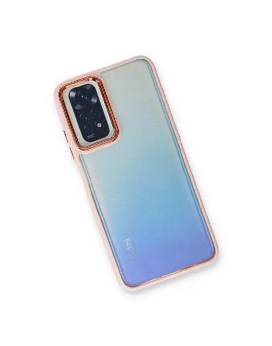 Xiaomi Redmi Note 11 Pro Kılıf Dora Kapak - Pudra